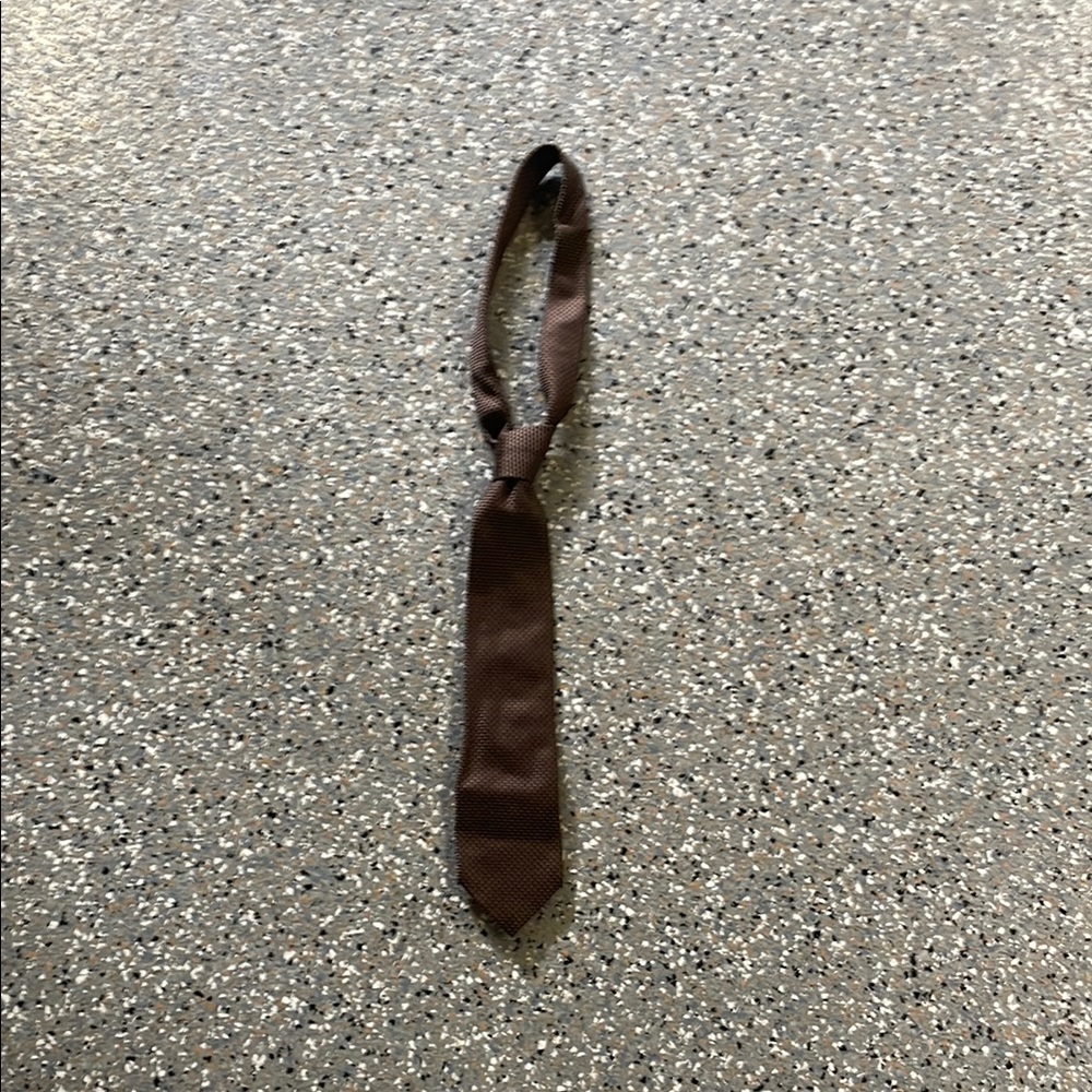 Brown Men's Tie